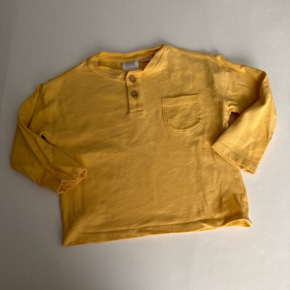 Zara Boys Kids long sleeve shirt 2-3y Used